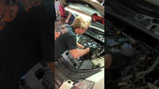 2006 Cadillac CTS spark plug tube seals part two [upl. by Amalbergas]