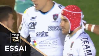 TOP 14  Essai de Gabin VILLIERE RCT  Toulon  Clermont  J12  Saison 20202021 [upl. by Shellans]