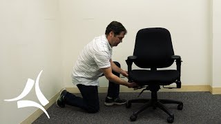 How to Adjust an Ergonomics Office Chair [upl. by Natale718]