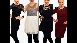 5 Outfits  Weihnachten amp Silvester [upl. by Refinnaj]