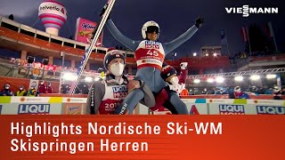 Highlights Nordische SkiWM  Skispringen Herren [upl. by Sauncho946]