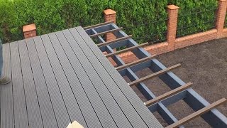 composite deck boards cheap [upl. by Ilrahs798]