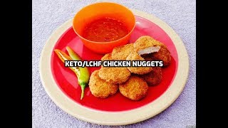 Keto Chicken Nuggets🐔LCHF Chicken Nuggets Recipe no13 With english subtitles [upl. by Spiros]