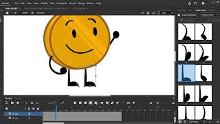 how to make BFDI animations part 1  ADOBE ANIMATE CC TUTORIAL [upl. by Llerrud577]