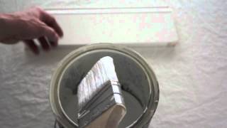 BEHR ULTRA semigloss brushing [upl. by Airemahs]