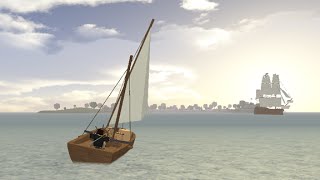 ROBLOX Tradelands How To Build A Ship [upl. by Aehsrop]