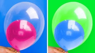 13 ASTUCES ET BRICOLAGES AVEC DES BALLONS [upl. by Hak]