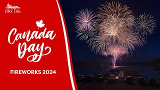 2024 Canada Day Fireworks [upl. by Nerin64]