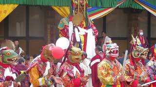 Raksha MangchamPunakha TshechuBhutan2023 [upl. by Fanchon]