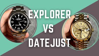 ROLEX Explorer amp DateJust  Which One Should You Pick [upl. by Aieken]