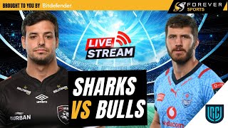 SHARKS VS BULLS LIVE  URC Live Commentary amp Watchalong [upl. by Ulrika]