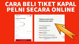 Cara Beli Tiket Kapal Pelni Secara Online [upl. by Atnauqal]