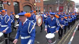 Whiterock Flute Band Arriving  ABOD Closing of the Gates 2023 [upl. by Juliane976]