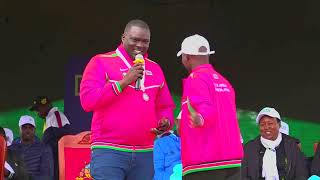 MozzartBet bosss speech during the Iten International Marathon [upl. by Jona]