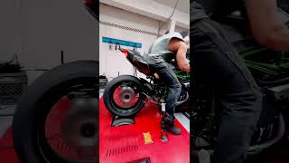 ninjah2rlover ninja ninjah2rbike motorbike viralrides film fypシ゚viral rider automobile [upl. by Adnilym]