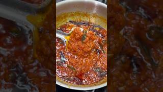 Tasty and delicious😋 tomato achar for full recipe👆🏻🌶️ shorts short viral [upl. by Claire]