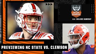 Week 5 Previewing NC State vs Clemson  College GameDay [upl. by Bowrah]