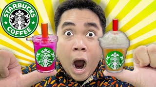 HOW TO MAKE THE WORLD’S MOST TINY STARBUCKS  MAKING THE SMALLEST MINIATURE DRINK BY SWEEDEE PLUS [upl. by Etteraj]