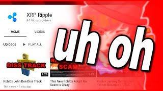 Scrimzox got HACKED Roblox YouTuber [upl. by Micro284]