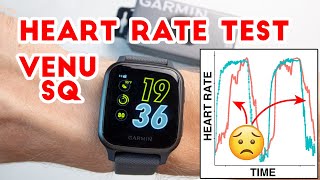 Garmin Venu Sq Heart Rate Accuracy test  review [upl. by Hawthorn]