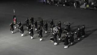 Commissioners Own Pipes and Drums at Fort Henry Tattoo Kingston Ontartio [upl. by Nyrual]