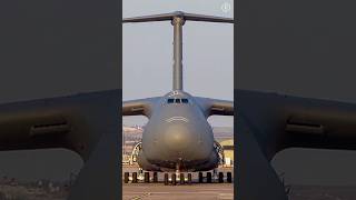 US AirForce C5 Galaxy Giant Cargon Plane The World’s Largest Military Transport Aircraft aircraft [upl. by Eniledgam40]