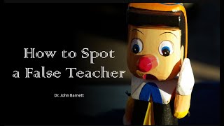 THE BIGGEST DANGER AHEAD IS SPIRITUAL DECEPTIONJesus Explains How to Spot a False Teacher [upl. by Jasmine118]