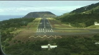 DO NOT overrun this runway Sao Jorge Azores [upl. by Rocray]