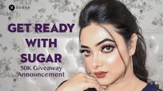 Get Ready With SUGAR  Quick Glam Makeup Tutorial for Party  SUGAR Cosmetics [upl. by Flight]