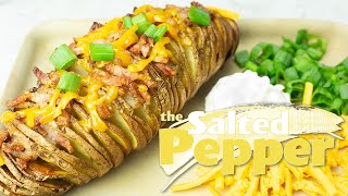 Air Fryer Hasselback Potatoes [upl. by Meredithe947]