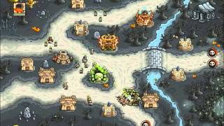 Kingdom Rush Frontiers  DESECRATED GROVE veteran campaign [upl. by Ximenes56]