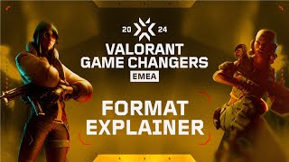 Decoding VCT Game Changers EMEA  Game Changers Format Explained [upl. by Annawat]