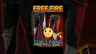 OLD FREE FIRE TOP 3 RARE PAND shorts 😲🤔🤔🤔🤦🔥☺️👈👑🌍👑👑🙆💯totalgaming freefireshorts [upl. by Soloman491]