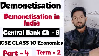 Demonetisation  Demonetisation Class 10 ICSE Economics  Demonetisation Class 12 Economics [upl. by Claus]