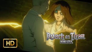 Eren Epic Transformation  Attack on Titan Season 4 wYouSeeBIGGIRLTT OST [upl. by Limaa]