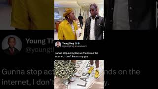 youngthug SHARES A MESSAGE FOR GunnaOfficial 👀👀 [upl. by Eiuqram525]