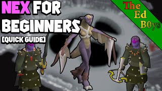 Beginner Nex Guide  OSRS Quick Nex Guide [upl. by Ashwell]