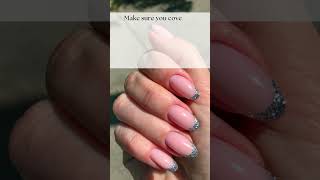 Chic and Sophisticated Black French Tip Nail Design Tutorial [upl. by Ozan67]