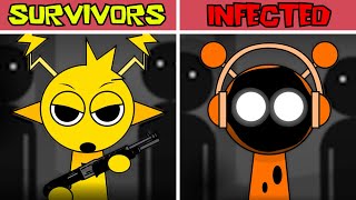 Corruptbox 3 But Sprunki SURVIVORS VS INFECTED Incredibox [upl. by Devland]