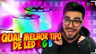 QUAL MELHOR FITA LED PARA QUARTOCENÁRIO FITA LED RGB 2835 Com Controle De Música USB [upl. by Ysnap124]