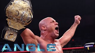 EVERY Kurt Angle TNA World Title Win [upl. by Bea]