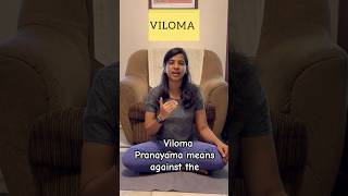 VILOMA Pranayama yoga practise 21dayschallenge breath breathedeeply pranayama [upl. by Roche]