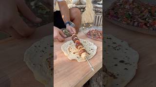 Mantar Kebabı Mushroom Kebab food cooking mushroom [upl. by Nnylylloh500]