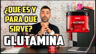 🔴 GLUTAMINA  ¿Qué es y para que sirve la LGLUTAMINA ✅ [upl. by Ronnie950]