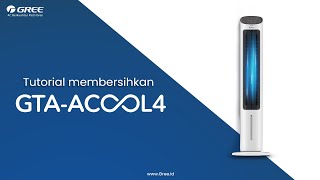 TUTORIAL MEMBERSIHKAN AIR COOLER GREE ACOOL4 [upl. by Ecinue343]