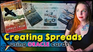 Creating Tarot Spreads with the Urban Crow Oracle [upl. by Cornie914]