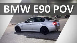 BMW E90 320d STAGE 1  POV NIGHT DRIVE [upl. by Rees]