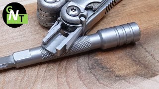 Destroying A Leatherman Bit Adapter For Science  How Much Can It Take [upl. by Naryk]