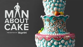 Hand Painted Hero Cake Inspired By Margaret Braun  JJR Pays Homage to His Cake Hero [upl. by Luckin]