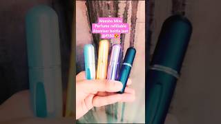 Meesho mini Perfume Atomiser bottles  How to use travelfriendly refills refillparfum meeshofind [upl. by Granville25]